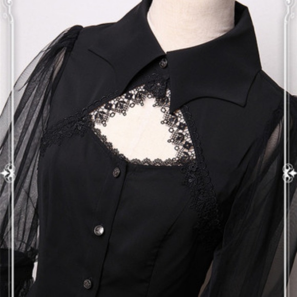 ISO Krad Lanrete Transylvania Moonlight blouse - Picture 2 of 5